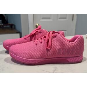 NOBULL Super Fabric Trainer Sneakers Training Shoes Hot Pink Men’s 11 W 12.5